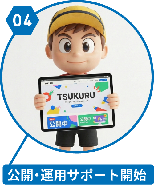 制作の流れ ステップ4